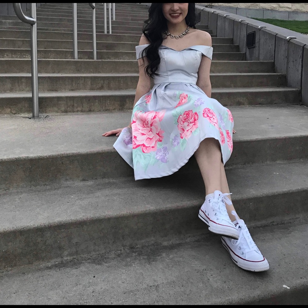 Chi Chi London Midi Prom Formal Dress